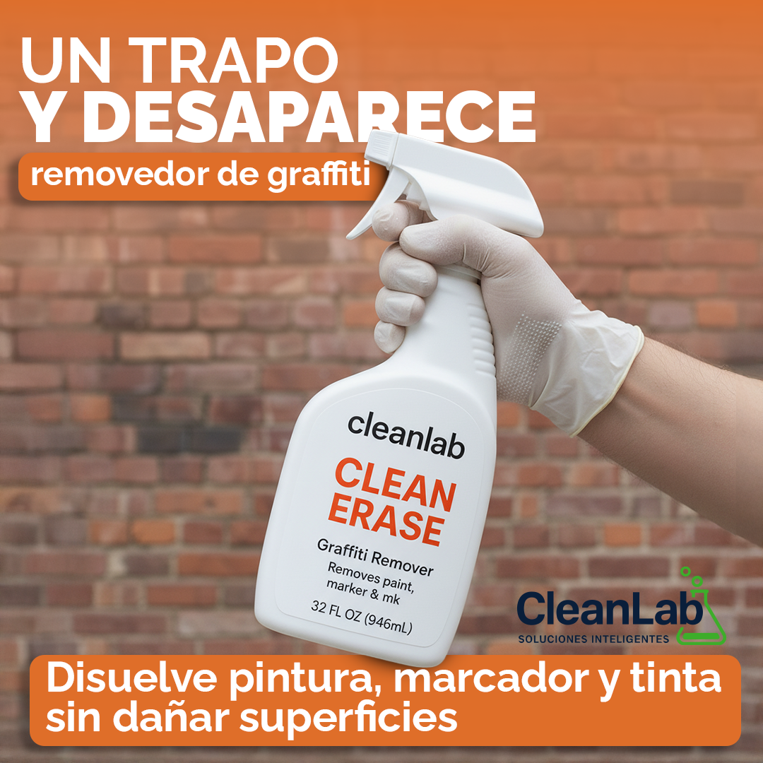 CleanErase | Spray removedor de graffiti