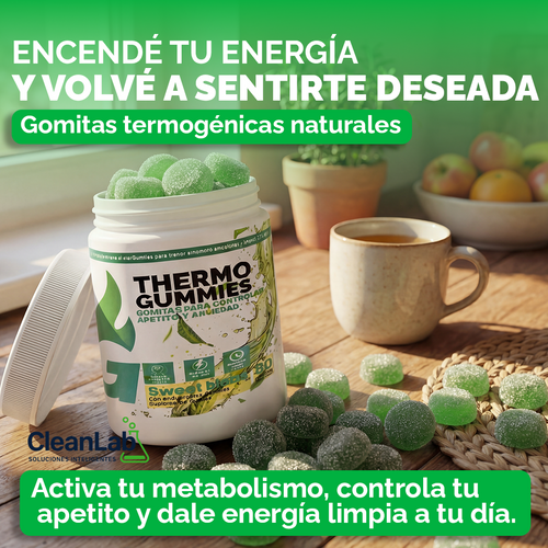 🔥 THERMO GUMMIES 🔥 | Bajás la panza, eliminas la ansiedad por comer y volves a ser deseada en 21 días